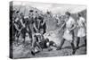 Roman Legionaries Fight-G.F. Scott Elliot-Stretched Canvas