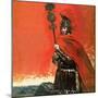 Roman Legionary in Front of Hadrian's Wall-Graham Coton-Mounted Giclee Print