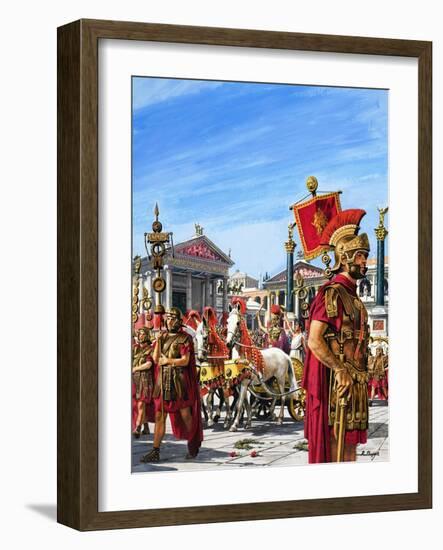 Roman Legionnaires-Payne-Framed Giclee Print