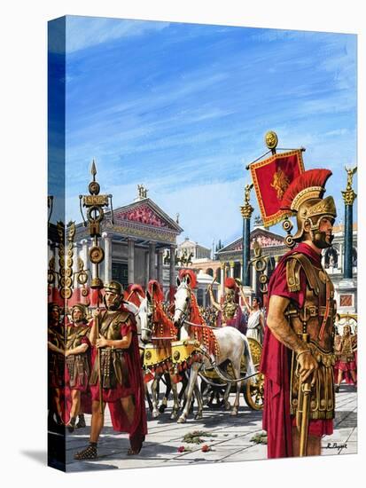 Roman Legionnaires-Payne-Stretched Canvas