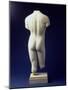 Roman Male Torso of a Youthful Figure, after a Polyclitan Bronze Original of the 5th Century BC-null-Mounted Giclee Print