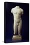 Roman Male Torso of a Youthful Figure, after a Polyclitan Bronze Original of the 5th Century BC-null-Stretched Canvas