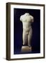 Roman Male Torso of a Youthful Figure, after a Polyclitan Bronze Original of the 5th Century BC-null-Framed Giclee Print