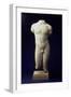 Roman Male Torso of a Youthful Figure, after a Polyclitan Bronze Original of the 5th Century BC-null-Framed Giclee Print