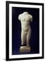 Roman Male Torso of a Youthful Figure, after a Polyclitan Bronze Original of the 5th Century BC-null-Framed Giclee Print