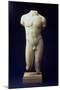 Roman Male Torso of a Youthful Figure, after a Polyclitan Bronze Original of the 5th Century BC-null-Mounted Giclee Print