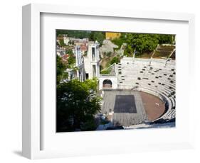 Roman Marble Amphitheatre Built in the 2nd Century, Plovidv, Bulgaria, Europe-Dallas & John Heaton-Framed Photographic Print