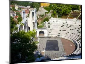 Roman Marble Amphitheatre Built in the 2nd Century, Plovidv, Bulgaria, Europe-Dallas & John Heaton-Mounted Photographic Print