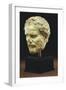 Roman Marble Portrait of Demos- Thenes, Early Imperial, circa 1st Century AD-null-Framed Giclee Print