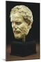 Roman Marble Portrait of Demos- Thenes, Early Imperial, circa 1st Century AD-null-Mounted Giclee Print