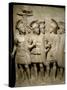 Roman Marble Relief of the Praetorian Guard-null-Stretched Canvas