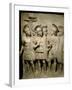 Roman Marble Relief of the Praetorian Guard-null-Framed Photographic Print