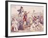 Roman Masks-Achille Pinelli-Framed Giclee Print