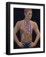 Roman Medal Winner, 1977-Bettina Shaw-Lawrence-Framed Giclee Print