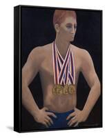 Roman Medal Winner, 1977-Bettina Shaw-Lawrence-Framed Stretched Canvas