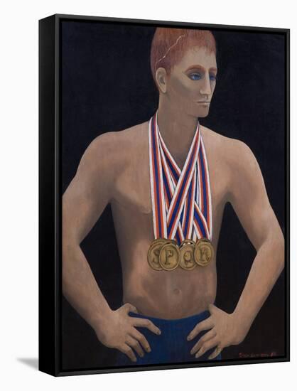 Roman Medal Winner, 1977-Bettina Shaw-Lawrence-Framed Stretched Canvas