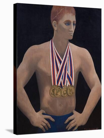 Roman Medal Winner, 1977-Bettina Shaw-Lawrence-Stretched Canvas