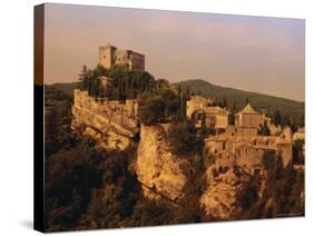 Roman-Medieval Town of Vaison-La-Romaine, Vaucluse Region, France-Duncan Maxwell-Stretched Canvas