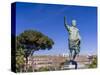 Roman monument in Naples-enricocacciafotografie-Stretched Canvas