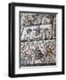 Roman Mosaic at Villa Romana Del Casale, UNESCO World Heritage Site, Piazza Armerina, Sicily, Italy-Stuart Black-Framed Photographic Print