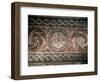 Roman Mosaic Depicting the Chi-Rho Symbol with Alpha and Omega, Spain-null-Framed Giclee Print