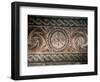 Roman Mosaic Depicting the Chi-Rho Symbol with Alpha and Omega, Spain-null-Framed Giclee Print