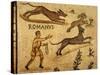 Roman Mosaic, Hare Hunting, 1st century AD-null-Stretched Canvas