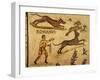 Roman Mosaic, Hare Hunting, 1st century AD-null-Framed Photographic Print