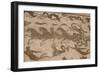 Roman Mosaic. Neptune Riding a Chariot. Ostia Antica. Italy-null-Framed Giclee Print