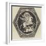 Roman Mosaic of Bellerophon and Chimaera-null-Framed Giclee Print