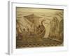 Roman Mosaic, Ulysses and Chant of Sirens, Bardo, Tunisia, North Africa, Africa-David Beatty-Framed Photographic Print
