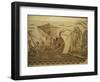 Roman Mosaic, Ulysses and Chant of Sirens, Bardo, Tunisia, North Africa, Africa-David Beatty-Framed Photographic Print