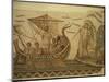 Roman Mosaic, Ulysses and Chant of Sirens, Bardo, Tunisia, North Africa, Africa-David Beatty-Mounted Photographic Print