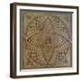 Roman Mosaic with Dyonysius Head-null-Framed Giclee Print