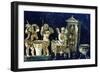 Roman mural, House of the Vettii, Pompeii, Italy. Artist: Unknown-Unknown-Framed Giclee Print