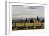 Roman Necropolis in Ampurias, Greek City Founded in the 6th Century BC, Catalonia, Spain-null-Framed Giclee Print
