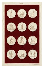 'Roman Numerals' Giclee Print - Vision Studio | AllPosters.com