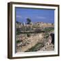 Roman Odeon Concert Venue and Hellenistic and Roman Gymnasium in Salamis, North Cyprus-Christopher Rennie-Framed Photographic Print