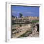 Roman Odeon Concert Venue and Hellenistic and Roman Gymnasium in Salamis, North Cyprus-Christopher Rennie-Framed Photographic Print