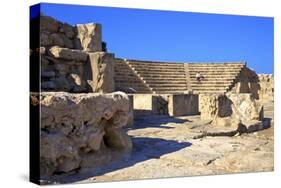 Roman Odeon, Kato Paphos Archaeological Park, UNESCO World Heritage Site, Paphos, Cyprus-Neil Farrin-Stretched Canvas