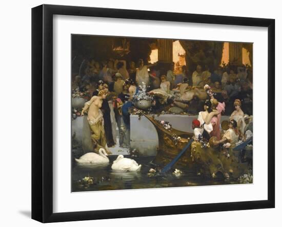 Roman Orgy-Vasilii Kotarbinsky-Framed Giclee Print