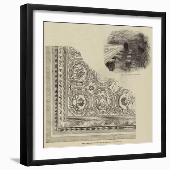 Roman Pavement-null-Framed Giclee Print