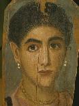 Female Mummy Portrait, from Thebes, 2nd Century-Roman Period Egyptian-Giclee Print