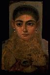 Female Mummy Portrait, from Thebes, 2nd Century-Roman Period Egyptian-Giclee Print
