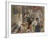 Roman Pilgrims, 1854-John Frederick Lewis-Framed Giclee Print