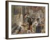 Roman Pilgrims, 1854-John Frederick Lewis-Framed Giclee Print