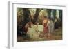 Roman Poet Catullus Reading His Poem, 1885-Stepan Vladislavovich Bakalovich-Framed Giclee Print