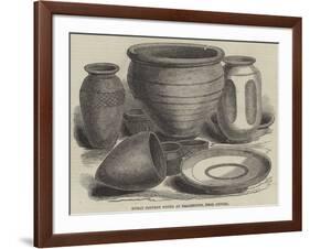 Roman Pottery Found at Headington, Near Oxford-null-Framed Giclee Print