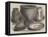Roman Pottery Found at Headington, Near Oxford-null-Framed Stretched Canvas