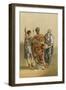 Roman Priest of Jupiter and His Attendants-null-Framed Giclee Print